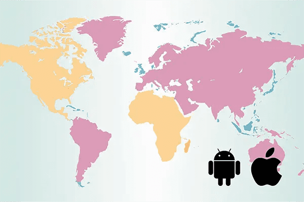 Market Share Data iOS Dataset on Opendatabay data marketplace 