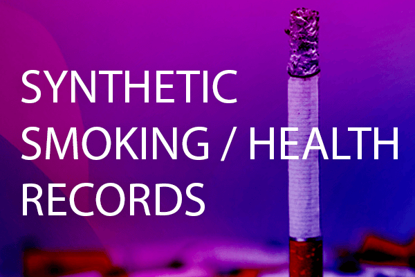 Synthetic Smoking and Health Relation Dataset Dataset on Opendatabay data marketplace 