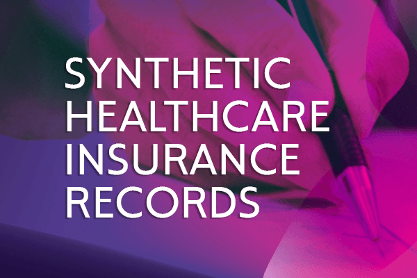 Synthetic Healthcare Insurance Dataset Dataset on Opendatabay data marketplace 