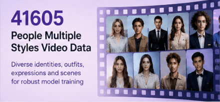 41605 People Multiple Styles Video Data Dataset on Opendatabay data marketplace