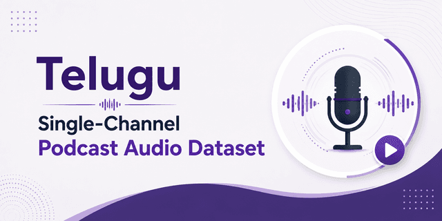 5.9K+ Hours Telugu Single-Channel Podcast Audio Dataset Dataset on Opendatabay data marketplace