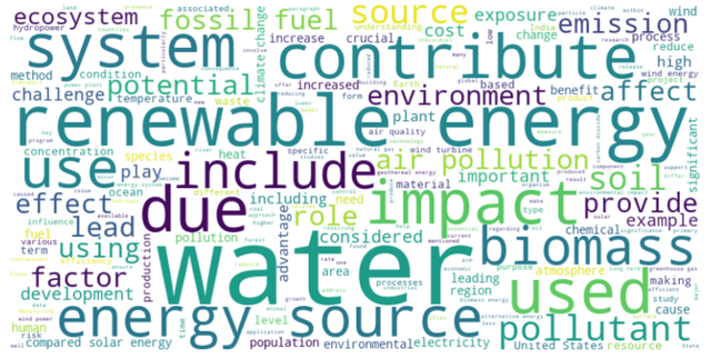 Green Earth Question-Answer Dataset Dataset on Opendatabay data marketplace