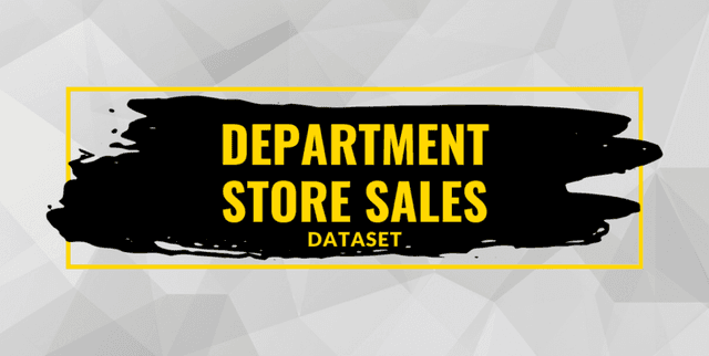Fictional Department Store Sales Data Dataset on Opendatabay data marketplace