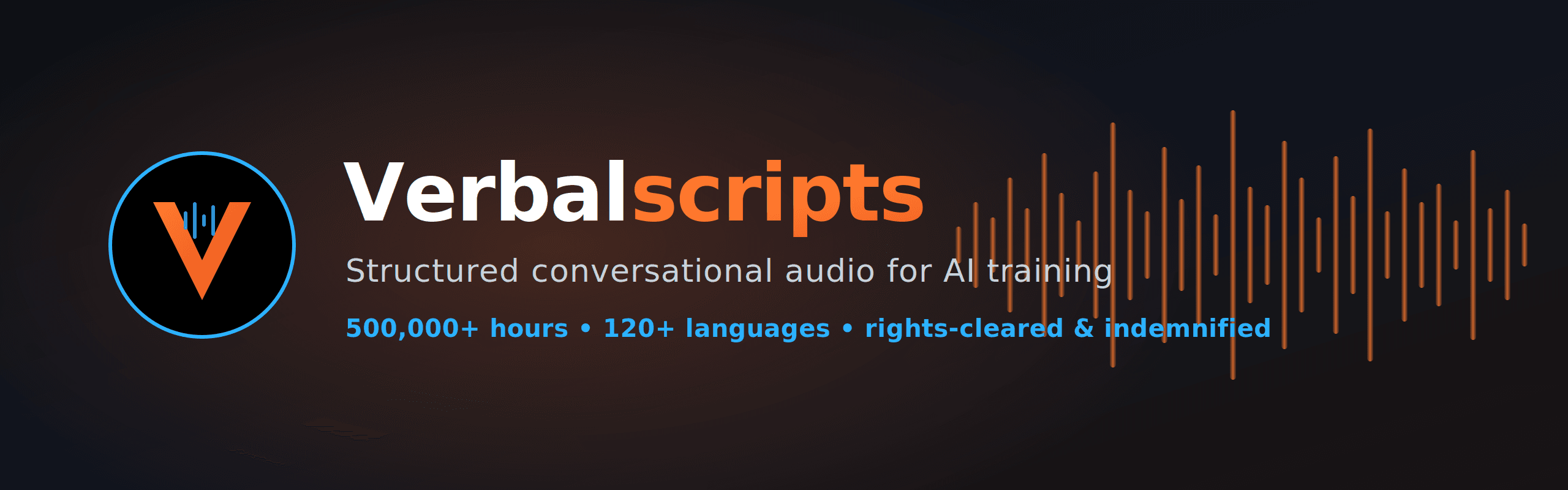 Verbalscripts Transcription LLC banner Data provider Verbalscripts Transcription LLC banner image on Opendatabay marketplace