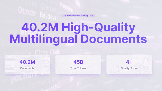 High Quality Multilingual Corpus Dataset on Opendatabay data marketplace