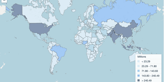 World Bank Global Population Data Dataset on Opendatabay data marketplace
