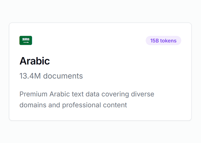 High Quality Arabic Corpus Dataset on Opendatabay data marketplace