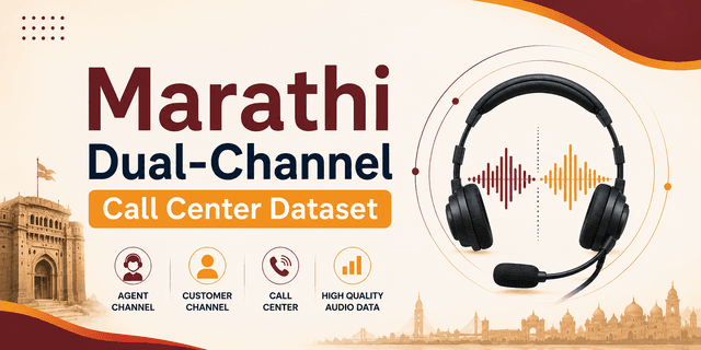 58K+ Hours Marathi Dual-Channel Call Center Dataset Dataset on Opendatabay data marketplace