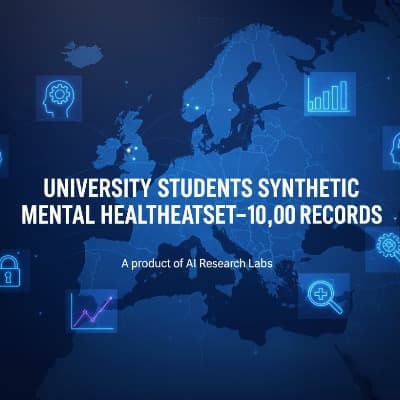 University Students Synthetic Mental Health Dataset – 10,000 Records Dataset on Opendatabay data marketplace
