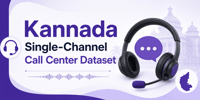 16K+ Hours Kannada Single-Channel Call Center Dataset Dataset on Opendatabay data marketplace