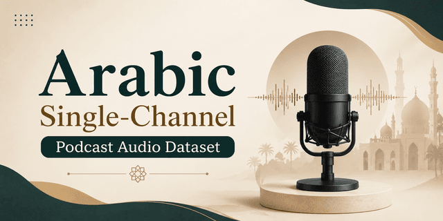 6K+ Hours Arabic Single-Channel Podcast Audio Dataset Dataset on Opendatabay data marketplace