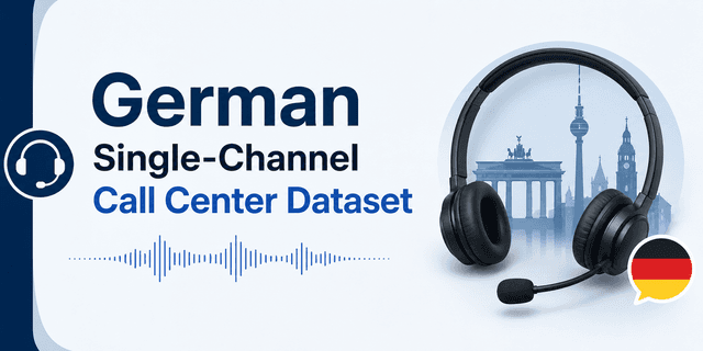 200+ Hours German Single-Channel Call Center Dataset Dataset on Opendatabay data marketplace