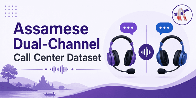 58K+ Hours Assamese Dual-Channel Call Center Dataset Dataset on Opendatabay data marketplace