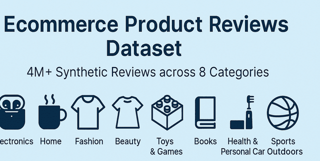E-commerce Product Ratings & Sentiments Dataset on Opendatabay data marketplace
