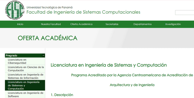 Panama UTP Study Plan Subject Data Dataset on Opendatabay data marketplace