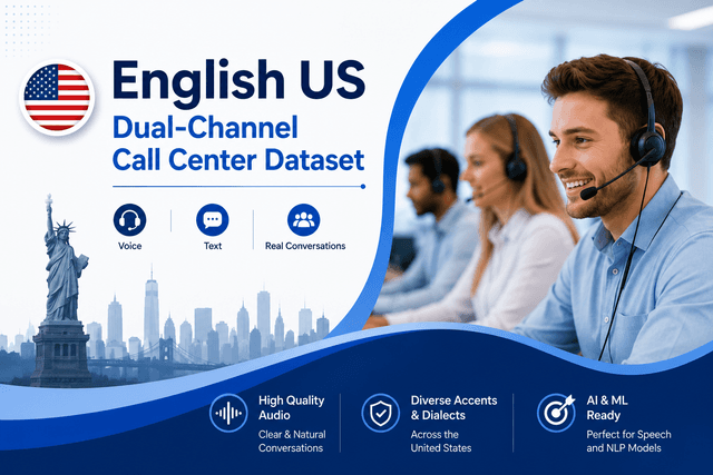 243K+ Hours English (United States) Dual-Channel Call Center Dataset Dataset on Opendatabay data marketplace