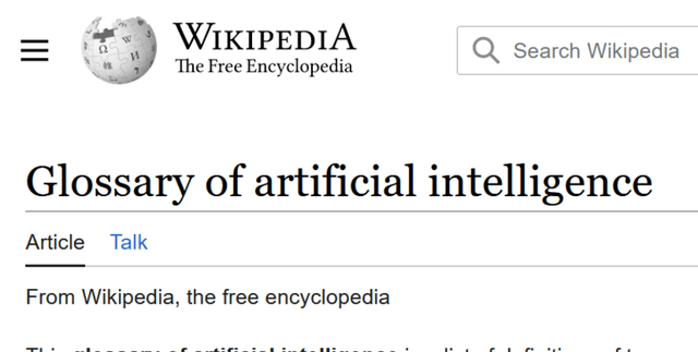 Glossary of Machine Learning and AI Dataset on Opendatabay data marketplace