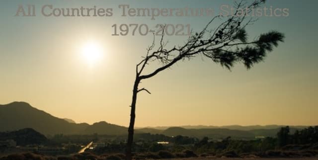 International Temperature Variation Dataset Dataset on Opendatabay data marketplace