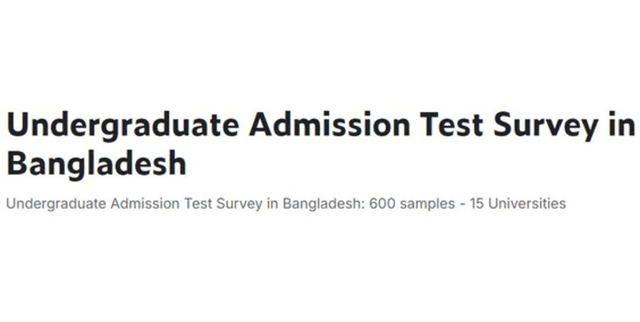 Bangladesh University Admission Predictor Data Dataset on Opendatabay data marketplace