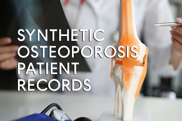 Synthetic Osteoporosis Patient Records Dataset Dataset on Opendatabay data marketplace