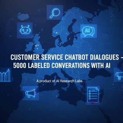 Customer Service Chatbot Dialogues - 5000 Labeled Conversations with I Dataset on Opendatabay data marketplace