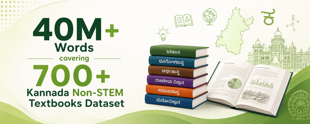 40M+ Words covering 700+ Kannada Non-STEM Textbooks Dataset Dataset on Opendatabay data marketplace