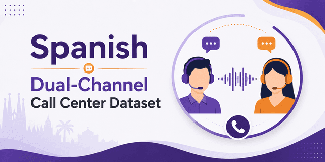 1.2K+ Hours Spanish Dual-Channel Call Center Dataset Dataset on Opendatabay data marketplace