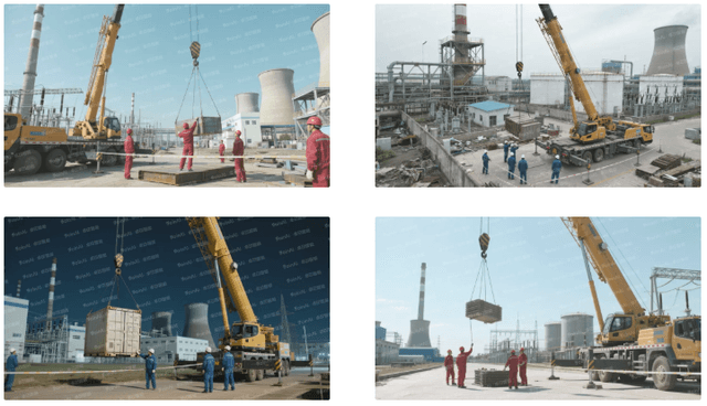 Industrial Hoisting Operation Scene Dataset Dataset on Opendatabay data marketplace