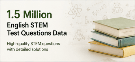 1.5 Million English STEM Test Questions Data Sample Dataset on Opendatabay data marketplace