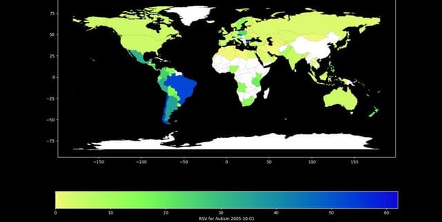Worldwide Autism Interest by Language Dataset on Opendatabay data marketplace