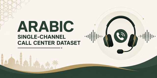 60K+ Hours Arabic Single-Channel Call Center Dataset Dataset on Opendatabay data marketplace
