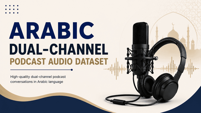 6K+ Hours Arabic Dual-Channel Podcast Audio Dataset Dataset on Opendatabay data marketplace