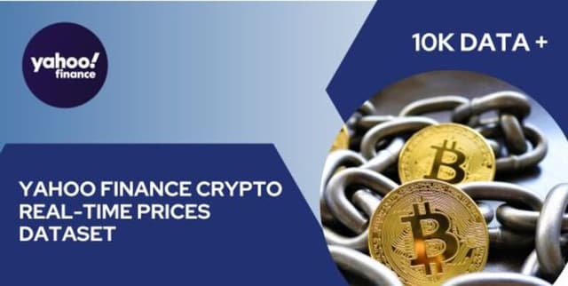 Real-Time Crypto Market Data from Yahoo Finance Dataset on Opendatabay data marketplace