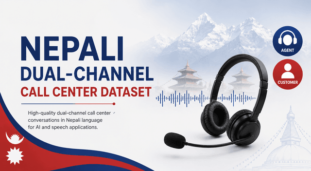 229K+ Hours Nepali Dual-Channel Call Center Dataset Dataset on Opendatabay data marketplace