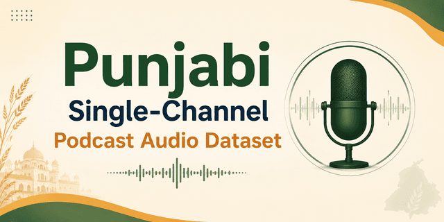 4.8K+ Hours Punjabi Single-Channel Podcast Audio Dataset Dataset on Opendatabay data marketplace
