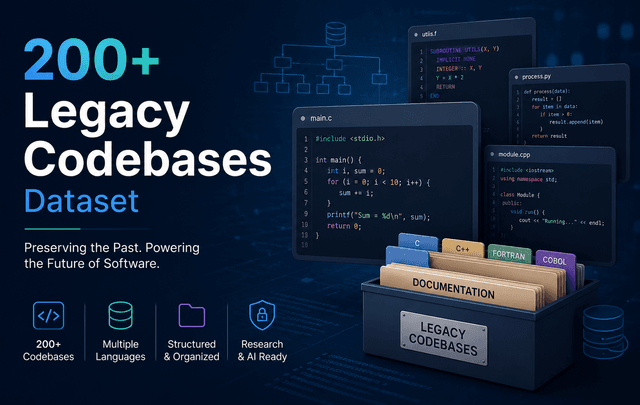 200+ Legacy Codebases Dataset Dataset on Opendatabay data marketplace
