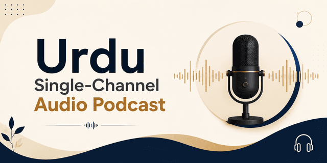 2.2K+ Hours Urdu Single-Channel Audio Podcast Dataset on Opendatabay data marketplace