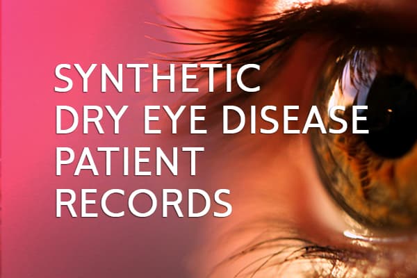 Synthetic Dry Eye Disease Patient Records Dataset on Opendatabay data marketplace